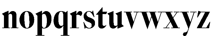 Sunlight XCnBdContrast 17614e9a Font LOWERCASE