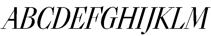 Sunlight XCnContrastIt Font UPPERCASE