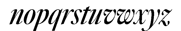 Sunlight XCnMdContrastIt D3911618 Font LOWERCASE