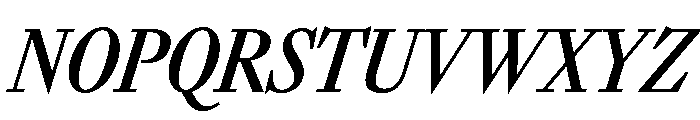 Sunlight XCnSmBdIt 14584bbd Font UPPERCASE