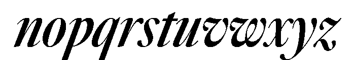Sunlight XCnSmContrastIt Font LOWERCASE