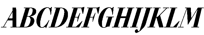 Sunlight XCnXBContrastIt Font UPPERCASE
