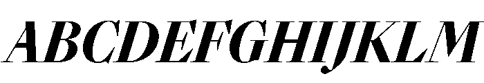 SunlightItalicVAR CondensedBlackContrastItalic Instance C5c70918 Font UPPERCASE