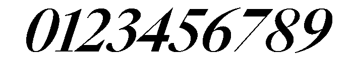 SunlightItalicVAR CondensedBoldContrastItalic Instance Font OTHER CHARS