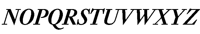 SunlightItalicVAR CondensedBoldItalic Instance 90bd6f8e Font UPPERCASE