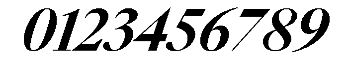 SunlightItalicVAR CondensedExtraBoldContrastItalic Instance Font OTHER CHARS