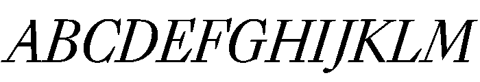 SunlightItalicVAR CondensedItalic Instance 7ab74f3b Font UPPERCASE