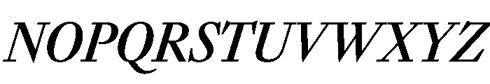SunlightItalicVAR CondensedSemiBoldItalic Instance 7354bbe8 Font UPPERCASE