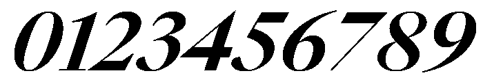 SunlightItalicVAR ExtraBoldContrastItalic Instance Font OTHER CHARS