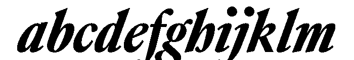 SunlightItalicVAR ExtraCondensedBlackItalic Instance 68bd251f FONT