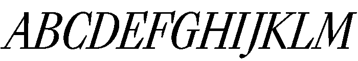 SunlightItalicVAR ExtraCondensedItalic Instance 8b1457d3 Font UPPERCASE