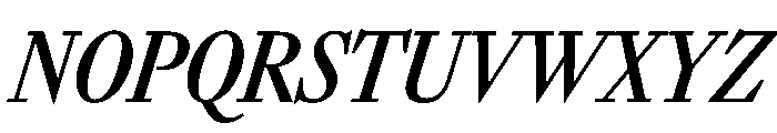 SunlightItalicVAR ExtraCondensedSemiBoldItalic Instance 3ea20e47 Font UPPERCASE