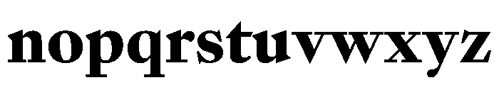 SunlightVAR Black Instance Font LOWERCASE