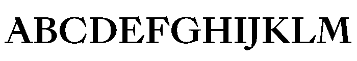 SunlightVAR Bold Instance Font UPPERCASE