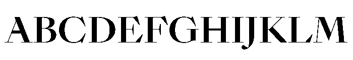 SunlightVAR BoldContrast Instance Font UPPERCASE