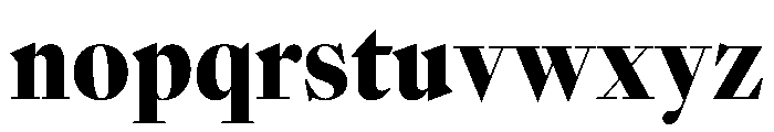 SunlightVAR CondensedBlackContrast Instance 9bebb628 Font LOWERCASE