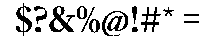 SunlightVAR CondensedBold Instance Font OTHER CHARS