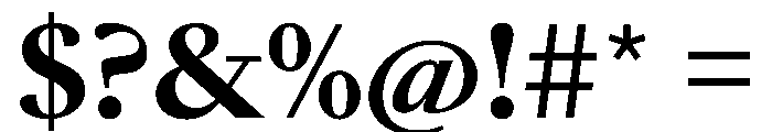 SunlightVAR ExtraBold Instance Font OTHER CHARS