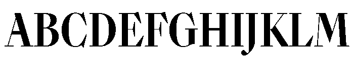 SunlightVAR ExtraCondensedBoldContrast Instance 92f019a4 Font UPPERCASE