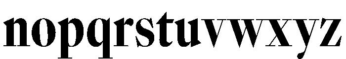 SunlightVAR ExtraCondensedBoldContrast Instance 92f019a4 Font LOWERCASE