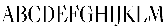 SunlightVAR ExtraCondensedContrast Instance Font UPPERCASE