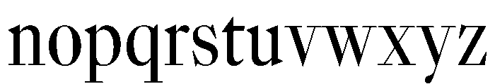 SunlightVAR ExtraCondensedContrast Instance Font LOWERCASE
