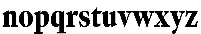 SunlightVAR ExtraCondensedExtraBold Instance 6bcf466e Font LOWERCASE