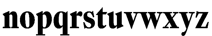 SunlightVAR ExtraCondensedExtraBold Instance Font LOWERCASE