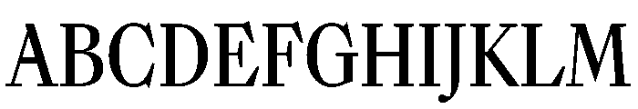 SunlightVAR ExtraCondensedMedium Instance 0e536c52 Font UPPERCASE
