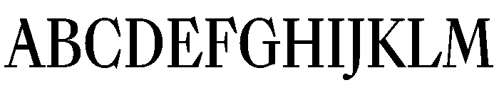 SunlightVAR ExtraCondensedMedium Instance Font UPPERCASE