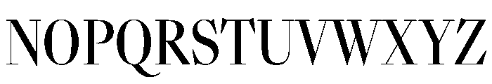 SunlightVAR ExtraCondensedMediumContrast Instance Font UPPERCASE