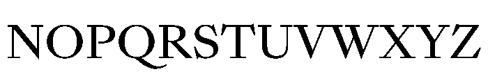 SunlightVAR Medium Instance Font UPPERCASE