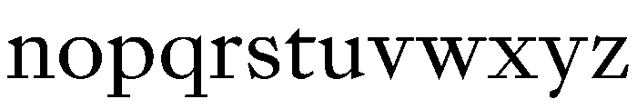 SunlightVAR Regular Instance Font LOWERCASE