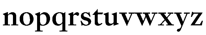 SunlightVAR SemiBold Instance Font LOWERCASE