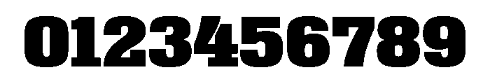 Superba WideBold Font OTHER CHARS
