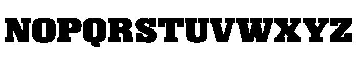 Superba WideBold Font UPPERCASE