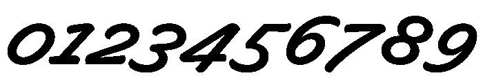 Superette Bold Font OTHER CHARS