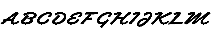 Superette Bold Font UPPERCASE