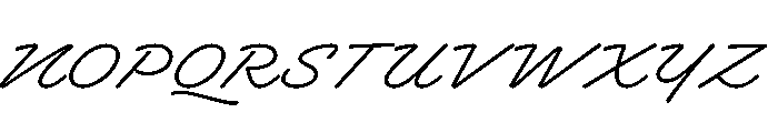 Superette Light Font UPPERCASE