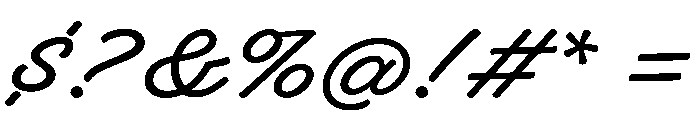 Superette Medium Font OTHER CHARS