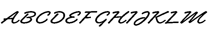 Superette Medium Font UPPERCASE