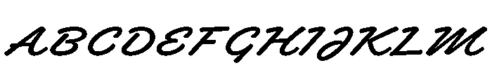 Superette Semibold Font UPPERCASE