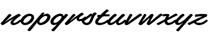 Superette Semibold Font LOWERCASE