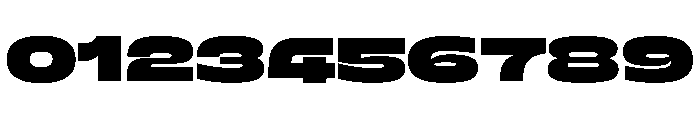 Superheat Black Instance Font OTHER CHARS