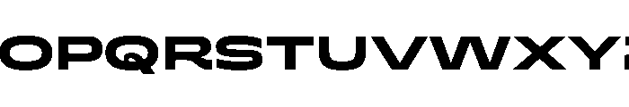 Superheat Bold Instance Font UPPERCASE