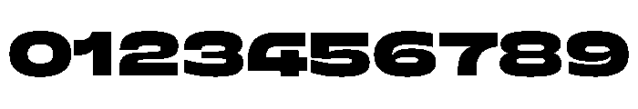Superheat ExtraBold Instance Font OTHER CHARS