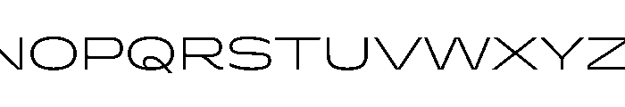 Superheat ExtraLight Instance Font UPPERCASE