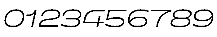 Superheat ExtraLightItalic Instance Font OTHER CHARS