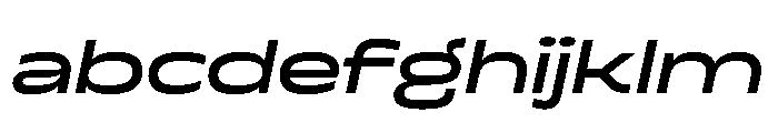 Superheat Italic Instance FONT