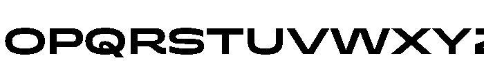 Superheat SemiBold Instance Font UPPERCASE